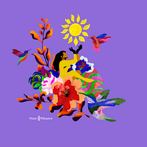 Ilustración flat con Photoshop. Un homenaje a William. Traditional illustration, Digital Illustration, and Digital Painting project by vmpelcastre - 05.28.2021