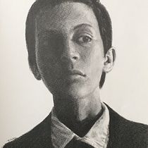 Retrato de joven. Realistic Drawing, Traditional illustration, Fine Arts, Sketching, Pencil Drawing, Drawing, Portrait Drawing, Artistic Drawing, and Figure Drawing project by arvaloet - 06.04.2021