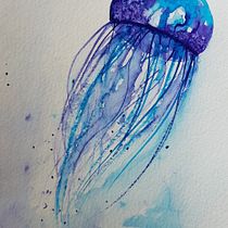 Meu projeto do curso: Técnicas modernas de aquarela . Un progetto di Illustrazione tradizionale, Belle arti, Pittura e Pittura ad acquerello di Suzana Souza - 02.06.2021