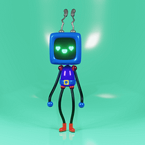Mi Proyecto del curso: Introducción al diseño y modelado 3D con Blender. Een project van Motion Graphics, Ontwerp van personages, Productontwerp y  3D-modellering van Sebastian Guerrero de Santiago - 05.06.2021