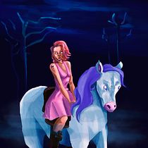 Mi Proyecto del curso: Pintura digital de personajes: ilustra con luz y color. Ilustração tradicional, Design de personagens, Ilustração digital, e Pintura digital projeto de Abraham Dmo - 05.06.2021