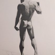 Il mio progetto del corso: Disegno realistico della figura umana. Traditional illustration, Fine Arts, Sketching, Pencil Drawing, Drawing, Realistic Drawing, and Figure Drawing project by Luca Bettolini - 06.05.2021