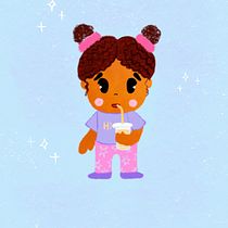 My project in Design of Kawaii-Style Characters course. Design, Traditional illustration, Character Design, Vector Illustration, and Manga project by Olga Morzhavina - 05.31.2021