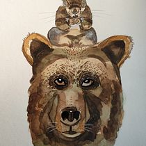 Mon projet du cours : Techniques expérimentales d’aquarelle pour débutants. Un progetto di Illustrazione tradizionale, Belle arti, Pittura ad acquerello e Illustrazione naturalistica di Lucie - 05.06.2021