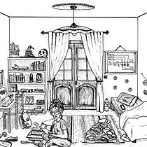 My project in The Art of Sketching: Transform Your Doodles into Art course Ein Projekt aus dem Bereich Traditionelle Illustration, Bleistiftzeichnung, Zeichnung und Sketchbook von BENNI ASMA - 05.06.2021