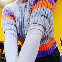 Mi Proyecto del curso: Crochet: crea prendas con una sola aguja. Design de moda, Tecido, DIY, e Crochê projeto de Ivana Contarino - 03.06.2021