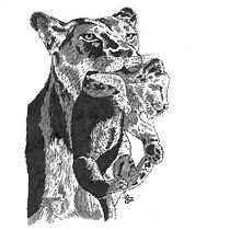 Feline Love. Un proyecto de Ilustración tradicional, Dibujo, Diseño y Dibujo a lápiz de Theo Souza - 05.06.2021