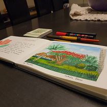 Mi Proyecto del curso: Cuaderno de viaje en acuarela. Traditional illustration, Watercolor Painting, Architectural Illustration, and Sketchbook project by Nathalia Freire Iturriaga - 06.05.2021