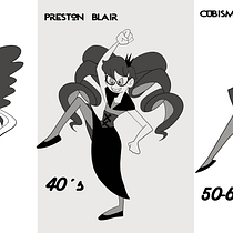 Mi Proyecto del curso: Diseño de personajes retro para animación. Animation, 2D Animation, and 3D Character Design project by Dariel ZCH - 06.06.2021