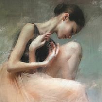 My project in Realistic Chalk Pastel Portraits course. Traditional illustration, Fine Arts, Drawing, Portrait Drawing, and Realistic Drawing project by Josep Gil - 06.06.2021
