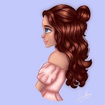 Mi Proyecto del curso: Retrato de personajes femeninos con Procreate. Projekt z dziedziny Trad, c, jna ilustracja, Ilustracja c, frowa, R, sunek c i frow użytkownika judith_eveleens - 07.06.2021