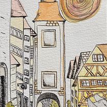 My project in Introduction to Children’s Illustration Course Brothers’ Grimm Cinderella. Traditional illustration, Children's Illustration, Watercolor Painting, Fine Arts, Painting, Pencil Drawing, Drawing, and Narrative project by Suzanne Nemeroff - 06.07.2021