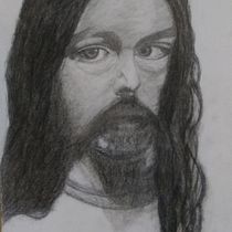 Mi primer retrato. Traditional illustration, Fine Arts, Sketching, Drawing, Portrait Drawing, Realistic Drawing, and Artistic Drawing project by olganoemicorbelle - 06.07.2021