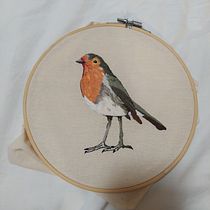 Meu projeto do curso: Pintar com linha: técnicas de ilustração têxtil. Traditional illustration, and Embroider project by Judie Ribeiro - 06.05.2021