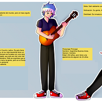 Mi Proyecto del curso: Creación de personajes manga. Traditional illustration, Character Design, Comic, and Manga project by Micaela Palacios - 06.07.2021