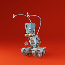 Mi Proyecto del curso: Introducción al diseño y modelado 3D con Blender. Een project van Motion Graphics, Ontwerp van personages, Productontwerp y  3D-modellering van mcuevas1993mc - 06.06.2021