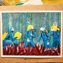 Mi Proyecto del curso: "You can call me Stevie". Un progetto di Illustrazione tradizionale, Pittura, Creatività e Pittura acrilica di Maria Exposito Gil - 07.06.2021