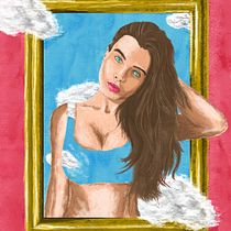 Mi Proyecto del curso: Retratos pictóricos con técnicas digitales. Un progetto di Illustrazione digitale, Disegno di ritratti e Pittura digitale di Armando De La Cruz - 07.06.2021