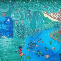 My project in Creative Drawing with Ink and Gouache course. Un projet de Illustration traditionnelle, Créativité, Dessin, Dessin artistique, Peinture acr, lique, Illustration à l'encre , et Peinture gouache de Minka - 07.06.2021