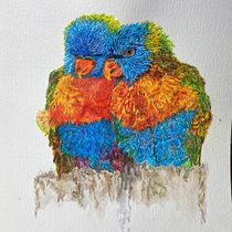 My project in Artistic Watercolor Techniques for Illustrating Birds course. Traditional illustration, Watercolor Painting, Realistic Drawing, and Naturalistic Illustration project by Marci - 06.03.2021