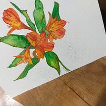 Mi Proyecto del curso: Acuarela botánica: ilustra la anatomía de las flores. Un progetto di Illustrazione tradizionale, Belle arti, Pittura, Disegno, Pittura ad acquerello e Illustrazione botanica di danielagv.artistaplastica - 05.06.2021