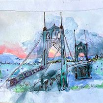 My project in Artistic Watercolor Sketching: Dare to Express Your Ideas course. Traditional illustration, Sketching, Creativit, Drawing, Watercolor Painting, and Sketchbook project by mary - 06.08.2021