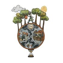 Mein Kursprojekt: Illustrierte Geschichten: von der Idee zum Papier . Traditional illustration, Fine Arts, Painting, Pencil Drawing, Drawing, Watercolor Painting, Children's Illustration, and Narrative project by Miriam - 06.08.2021