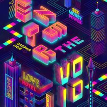 Enter the void movie poster. Design gráfico, Ilustração vetorial e Ilustração digital projeto de Karla Varela - 08.06.2021