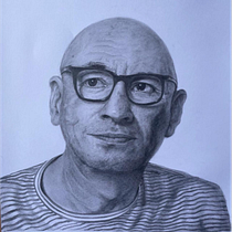 Mi Proyecto del curso: Retrato realista con lápiz de grafito. Realistic Drawing, Traditional illustration, Fine Arts, Sketching, Pencil Drawing, Drawing, Portrait Drawing, Artistic Drawing, and Figure Drawing project by saul Barreto Bermudez - 06.22.2021