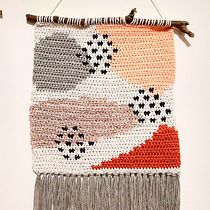 Mi Proyecto del curso: Intarsia crochet: teje tus propios tapices. Decoration, Fiber Arts, DIY, and Crochet project by Luciana Di Benedetto - 06.09.2021