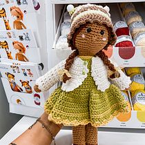Mi Proyecto del curso: Amigurumi: diseño de ropa, pelo y complementos . % Angie Rosas Dolorier tarafından hazırlanan Sanat ve El Sanatları, O, uncak Tasarımı, El, af Sanatları, Ve Tığ işi projesi - 06.09.2021