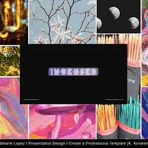 INCENSED.TEMPLATE: Project for Presentation Design. Un projet de Gestion de la conception, Design graphique, Design de l'information, Marketing , et Communication de Robmarie Lopez - 28.05.2021