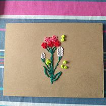 Meu projeto do curso: Bordado em madeira. Un projet de Artisanat, Beaux Arts , et Broderie de Claudia Mogentale - 08.06.2021