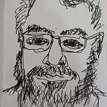 Faces and Places. Traditional illustration, Sketching, Creativit, Drawing, Watercolor Painting, and Sketchbook project by Arnaldo Machado - 06.06.2021