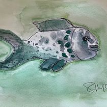 My project in Artistic Watercolor Sketching: Dare to Express Your Ideas course. Traditional illustration, Sketching, Creativit, Drawing, Watercolor Painting, and Sketchbook project by susiemceldowney - 06.09.2021