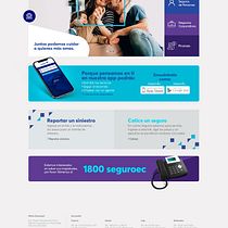 Mi Proyecto del curso: Website Seguros Ecuador Ein Projekt aus dem Bereich UX / UI, Informationsdesign, Cop, writing, App-Design und Webdesign von Bolívar Vite Vaque - 09.06.2021