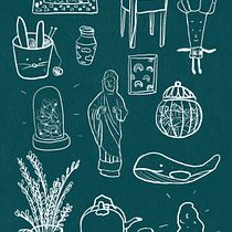 My project in Sketchbook Illustration for Collecting Ideas course. Un progetto di Belle arti, Creatività, Disegno a matita, Disegno, Sketchbook, Illustrazione tradizionale e Illustrazione digitale di Ilaria Zonda - 05.06.2021
