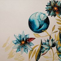 Mi Proyecto del curso: Técnicas de acuarela para ilustraciones de ensueño. Projekt z dziedziny Trad, c, jna ilustracja,  R, sunek, Malowanie akwarelą, Ilustracja w i dawnicza użytkownika mariana_michalcikova - 10.06.2021