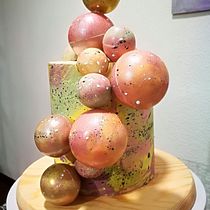 Mi Proyecto del curso: Cake design: técnicas decorativas modernas. Un progetto di Design e DIY di Veronica Elizabeth Díaz Valdez - 10.06.2021