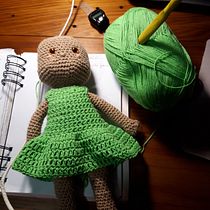 Mi Proyecto del curso: Amigurumi: diseño de ropa, pelo y complementos . % Maria Fernanda Barreiro tarafından hazırlanan Sanat ve El Sanatları, O, uncak Tasarımı, El, af Sanatları, Ve Tığ işi projesi - 06.10.2021