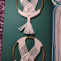 Mi Proyecto del curso: Joyería en macramé Ein Projekt aus dem Bereich H, werk, Schmuckdesign, Weben und Makramee von pilifar - 11.06.2021
