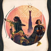Ladies of the Rings - O Senhor dos Anéis. Traditional illustration, and Digital Illustration project by Felipe Santos - 06.11.2021