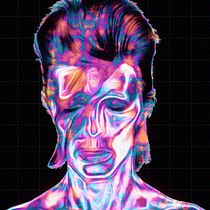 David Bowie - Ziggy Stardust - PSICODELIC Ein Projekt aus dem Bereich Motion Graphics, Bildbearbeitung, Fotografie, Design, Digitales Design und Digitale Zeichnung von angievane6 - 09.06.2021