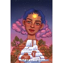 Mi Proyecto del curso: Retratos digitales de fantasía. Traditional illustration, Drawing, Digital Illustration, Portrait Drawing, Digital Drawing, and Digital Painting project by belapatino_nathaly - 06.11.2021