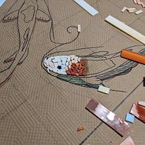 My project in Introduction to Mosaic Artwork course. Arts, and Crafts project by Hadas Wald - 06.10.2021