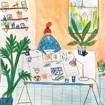 Mi Proyecto del curso: Sketchbook para explorar tu estilo de dibujo. Un proyecto de Ilustración tradicional, Bocetado, Creatividad, Dibujo, Pintura a la acuarela, Sketchbook y Pintura gouache de banana172 - 12.06.2021