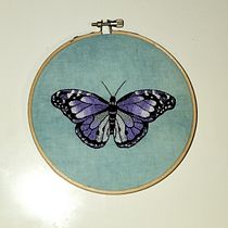 My project in Realistic Embroidery Techniques course. Traditional illustration, and Embroider project by mums_hugs - 06.08.2021