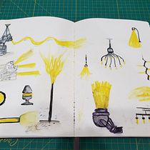 Mi Proyecto del curso: Técnicas de ilustración para desbloquear tu creatividad. Design, Traditional illustration, Fine Arts, Painting, Creativit, Creating with Kids, and Sketchbook project by Juan Mantilla - 06.13.2021