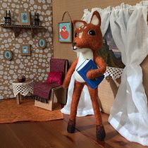 Mi Proyecto del curso: Needle felting: creación de personajes con lana y aguja. Artesanato, e Design de brinquedos projeto de Julie Vachon - 13.06.2021