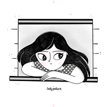 Mi Proyecto del curso: Técnicas de dibujo tradicional con Procreate. Traditional illustration, Digital Illustration, Portrait Drawing, and Digital Drawing project by Cess Caal Frias - 06.13.2014